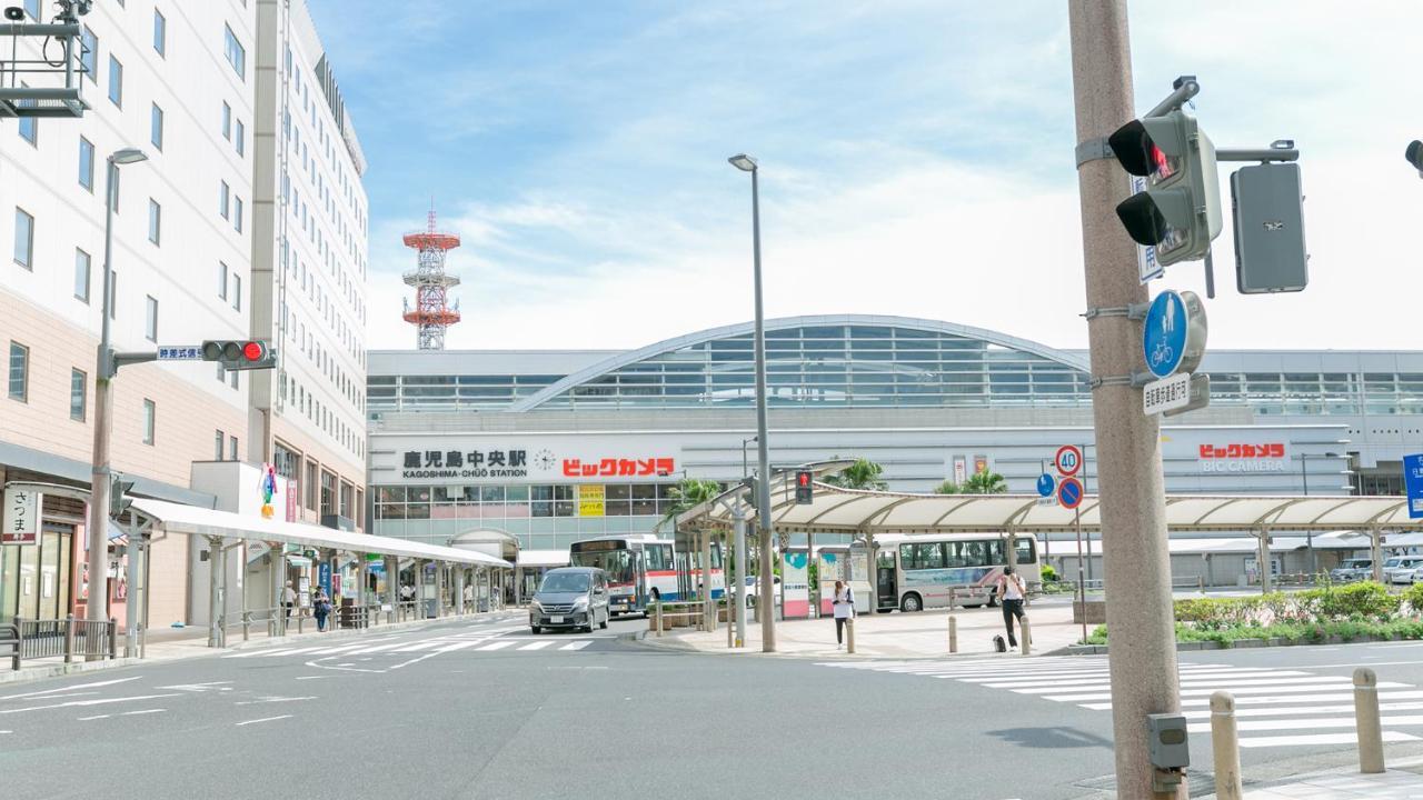 Toyoko Inn Kagoshima Chuo Eki Nishi Guchi Zewnętrze zdjęcie